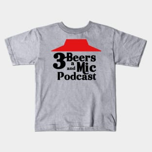 3 Beers and a Pizza Podcast Kids T-Shirt